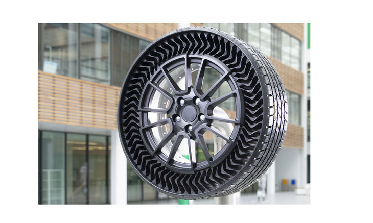 Michelin Uptis, el neumático sin aire