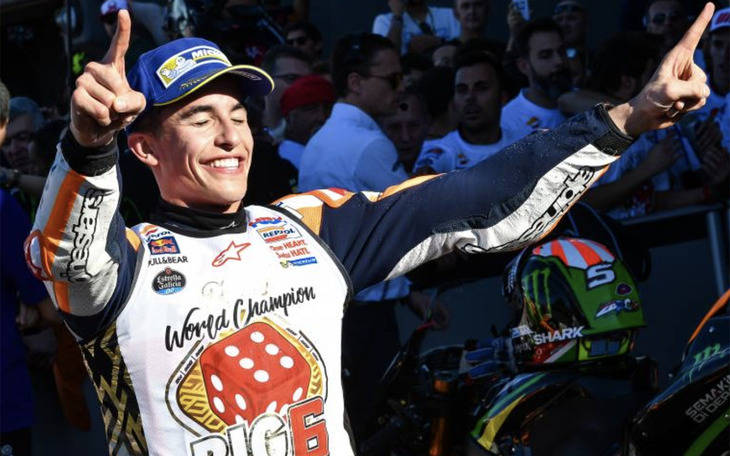 Marc Márquez, seis títulos con 24 años