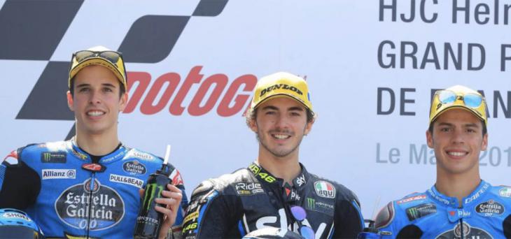 El italiano Bagnaia, consigue triunfar en Le Mans