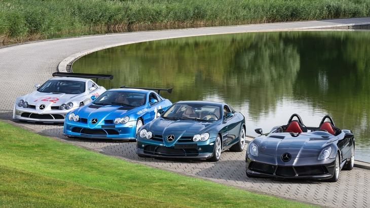 McLaren celebra los 20 años del Mercedes-Benz SLR McLaren con una gran exhibición en Woking