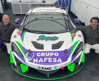 Fernando Navarrete y Gonzalo de Andrés desembarcan en la GT4 European Series con McLaren 570S GT4