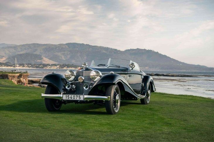 El impresionante Mercedes-Benz 540 K Special Roadster gana el codiciado premio Best of Show en Pebble Beach