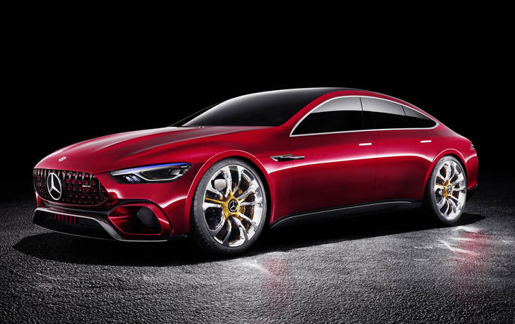 Mercedes AMG GT Concept de cuatro puertas