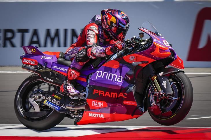 Jorge Martín logra la pole del GP de Indonesia con récord de pista