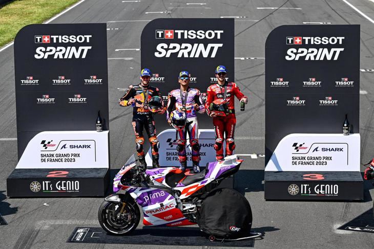Jorge Martín ganó con autoridad la Sprint del Gran Premio de Francia de MotoGP