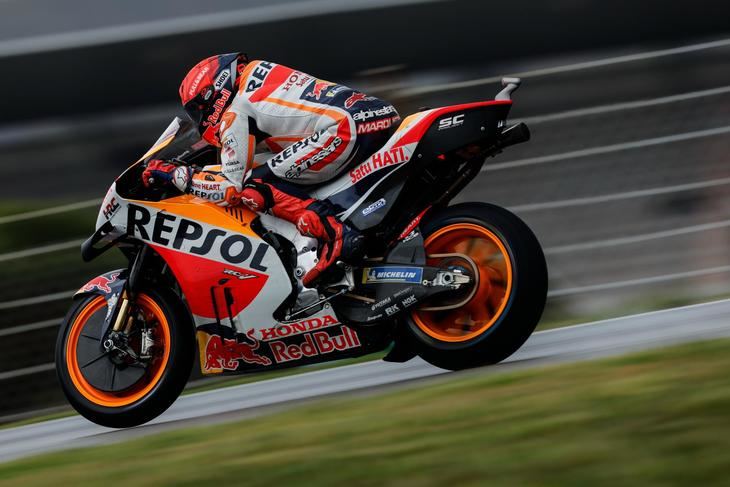 Marc Márquez marca la pauta el primer día del GP de Portugal