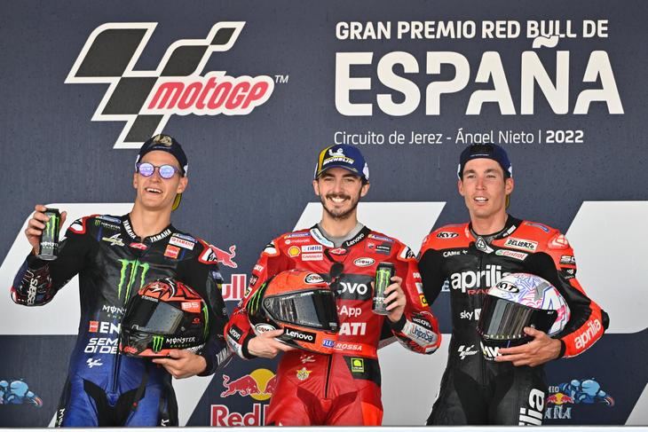 Francesco Bagnaia arrolla en el Gran Premio de España