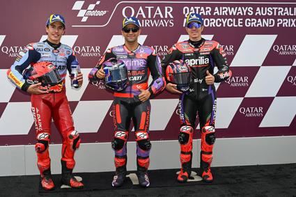 Jorge Martín se lleva la pole position del Gran Premio de Australia 2024
