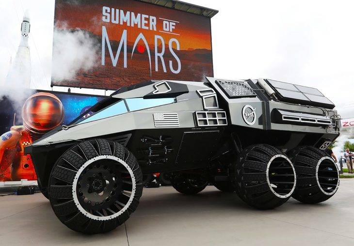 El Mars Rover Concept de la NASA parece alienígena