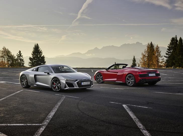 Audi R8 V10 RWD y Audi R8 LMS GT4: aún más deportivos