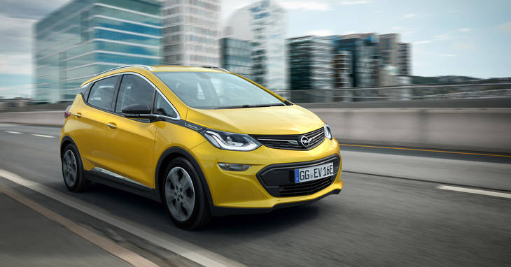 Opel Ampera-E con más de 400 kms de autonomía