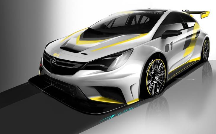 Opel Astra TCR, para pilotos privados