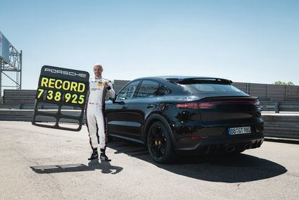 El Porsche Cayenne estable un nuevo récord en el 'Infierno Verde'