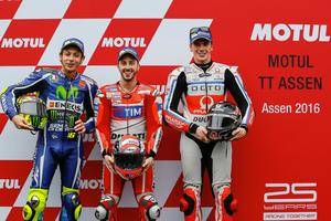 Dovizioso consigue la pole en Assen