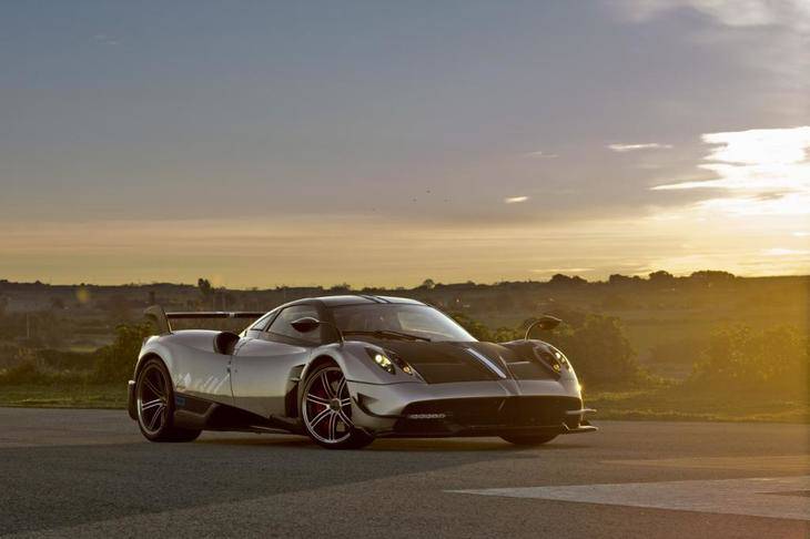 Primer test Pagani Huayra BC