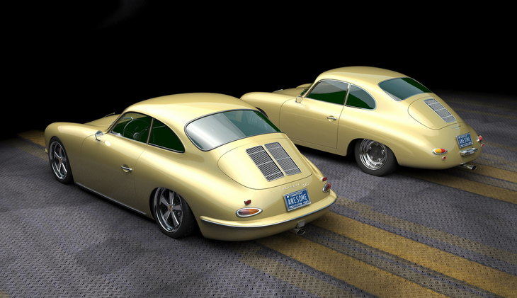 Porsche 356 Restomod sobre la base del 911 SC