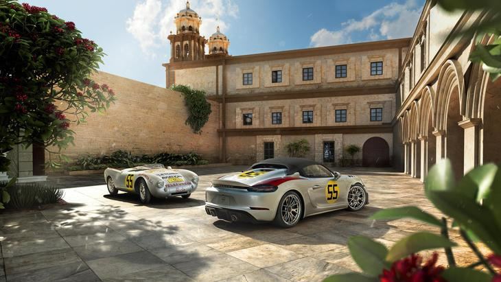 Porsche lanza el exclusivo 718 Spyder RS Panamericana Special para celebrar 70 años de historia automovilística