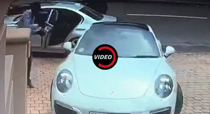 Intento de robo de un Porsche 911 Targa y huida