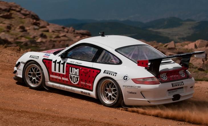 Definición 4K en un Porsche 911