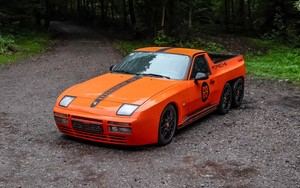 Un Porsche 944 se transforma en exclusiva pick-up 6x6