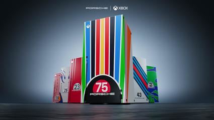 Xbox y Porsche se unen para lanzar una edición limitada de la consola Xbox Series X en colores históricos de Porsche