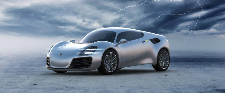 Porsche 356e Sports Coupé Concept