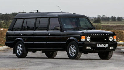 Se subasta el exclusivo Range Rover propiedad del sultán de Brunei
