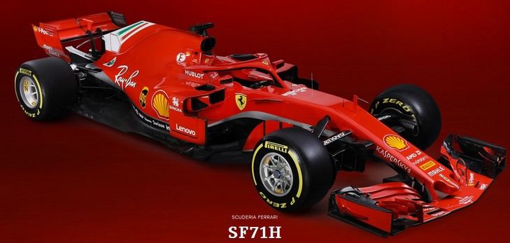 Ferrari presenta el SF71H
