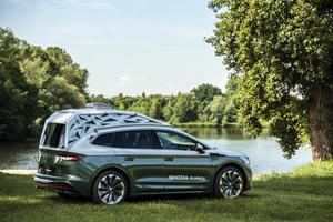 Skoda Roadiaq, la oficina móvil que te permite trabajar, viajar y dormir en cualquier lugar