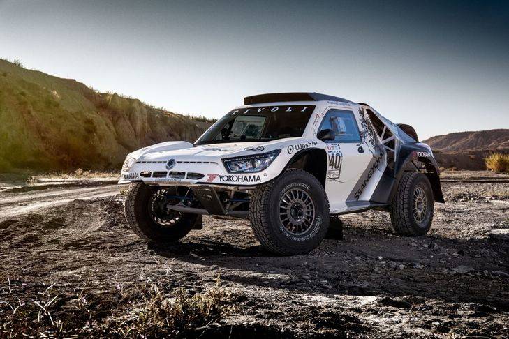 SsangYong Tivoli DKR camino del Dakar