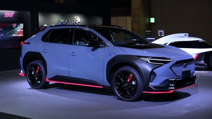 Nuevo Subaru Solterra STI Concept: la fusión entre SUV eléctricos y la leyenda de los rallyes
