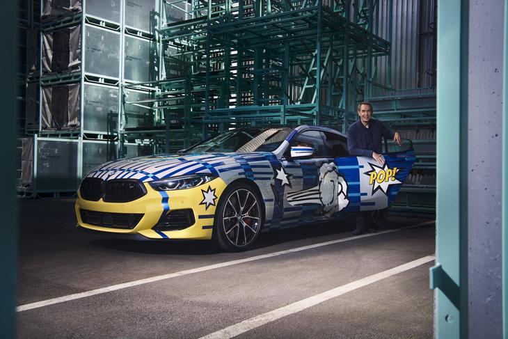 BMW Serie 8 diseñado por el artista Jeff Koons