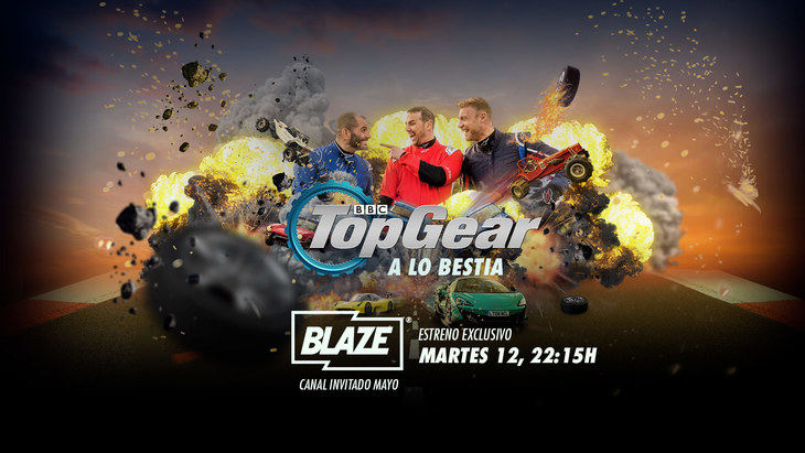 Top Gear, el espectáculo automovilístico más aclamado en TV, llega a BLAZE
