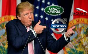 Donald Trump apunta a Volvo y Land Rover Jaguar
