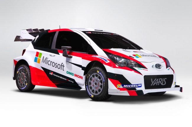 Toyota Yaris WRC en los Alpes