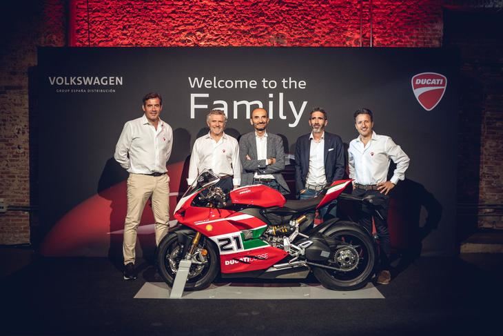 Volkswagen Group se encargará de la comercialización de motocicletas Ducati en España y Portugal