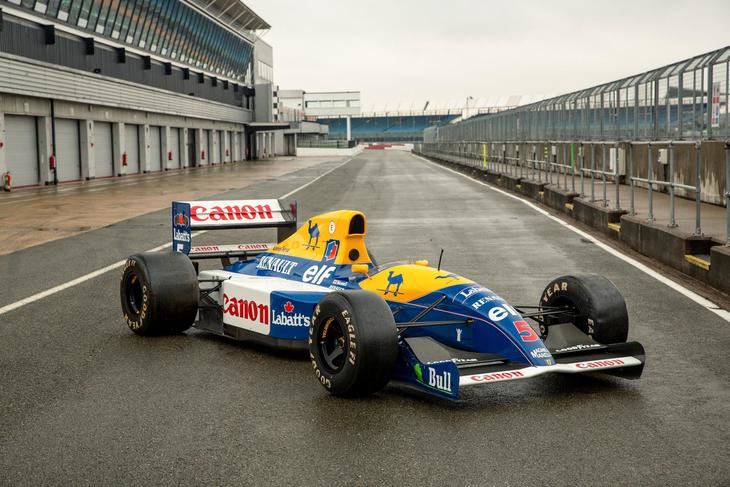 El Williams FW14 de Nigel Mansell se subastará en Mónaco