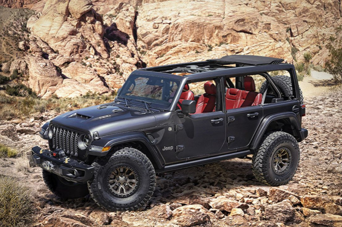 Nuevo Wrangler Rubicon 392 Concept con motor V-8 de 6.4 litros