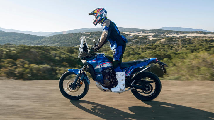 Nueva Yamaha Ténéré 700 World Rally, con equipamiento exclusivo y colores de competición históricos