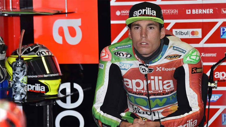 Sorpresa de Aleix Espargaró en el primer día; Márquez, su sombra