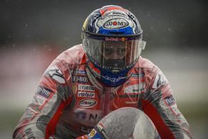 Dovizioso, como pez en el agua