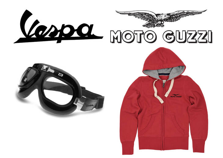 Accesorios Moto Guzzi y Vespa 2015