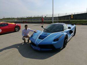 Hemos estado en el 70º aniversario de Ferrari en Shanghai