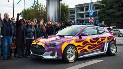 Tres modelos de Hyundai celebran el debut en Hollywood