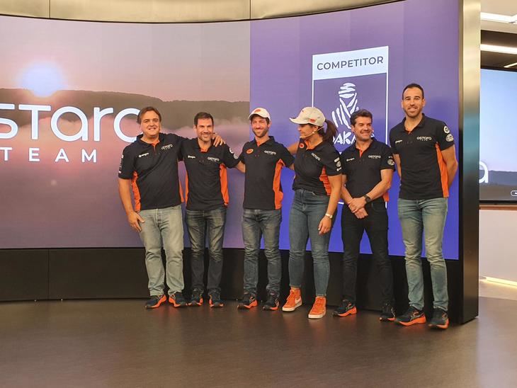astara presenta su equipo para el Dakar 2023