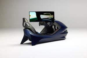Aston Martin lanza el exclusivo simulador de carreras AMR-C01-R con un precio de más de 70.000 euros