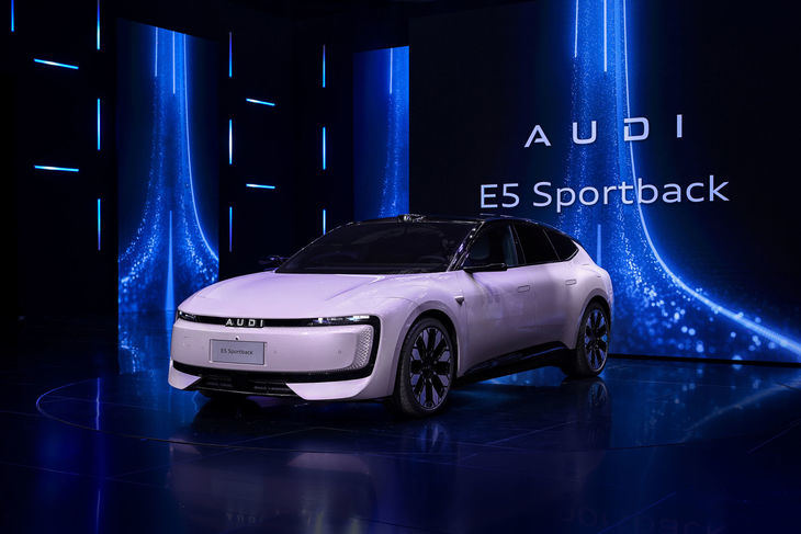 Audi lanza el E5 Sportback: su primer modelo eléctrico exclusivo para el mercado chino