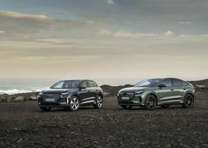 Audi Q4 e-tron se actualiza: más autonomía, carga bidireccional y tecnología de última generación