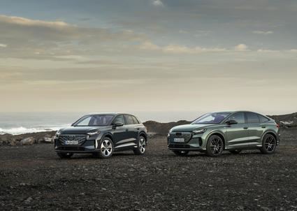 Audi Q4 e-tron se actualiza: más autonomía, carga bidireccional y tecnología de última generación