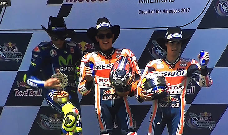 Victoria de Márquez y Rossi lidera el Campeonato